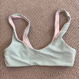 mint colored bikini top